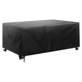 Patio Furniture Cover, 420D Heavy Duty Waterproof Outdoor Dining Table and Chairs Cover