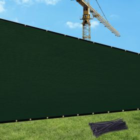 5'X25' Dark Green HDPE Fence